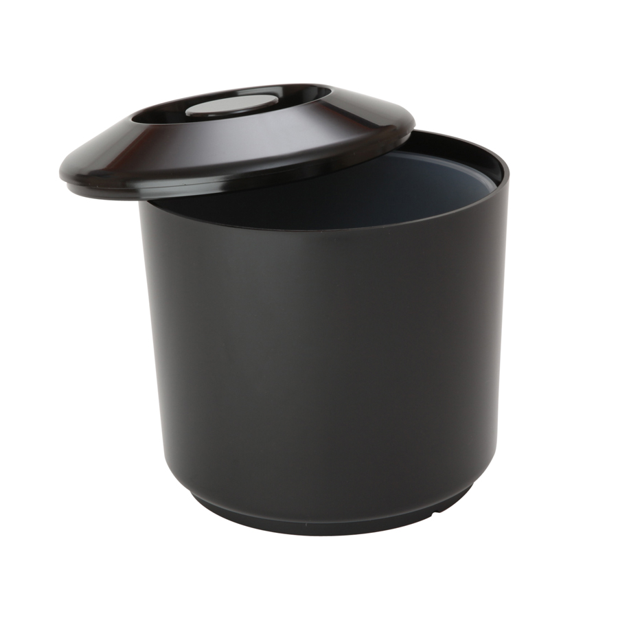 Plastic Ice Bucket 4ltr Black - Catering Supplies UK