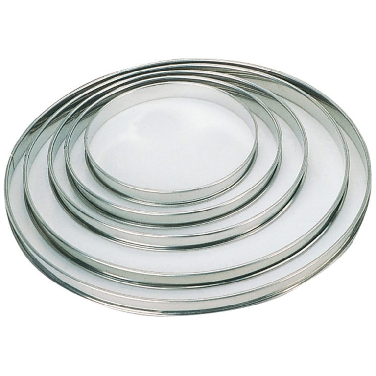 Pastry Ring Stainless Steel 6 x 1.6cm Set Of 6 Catering Supplies UK