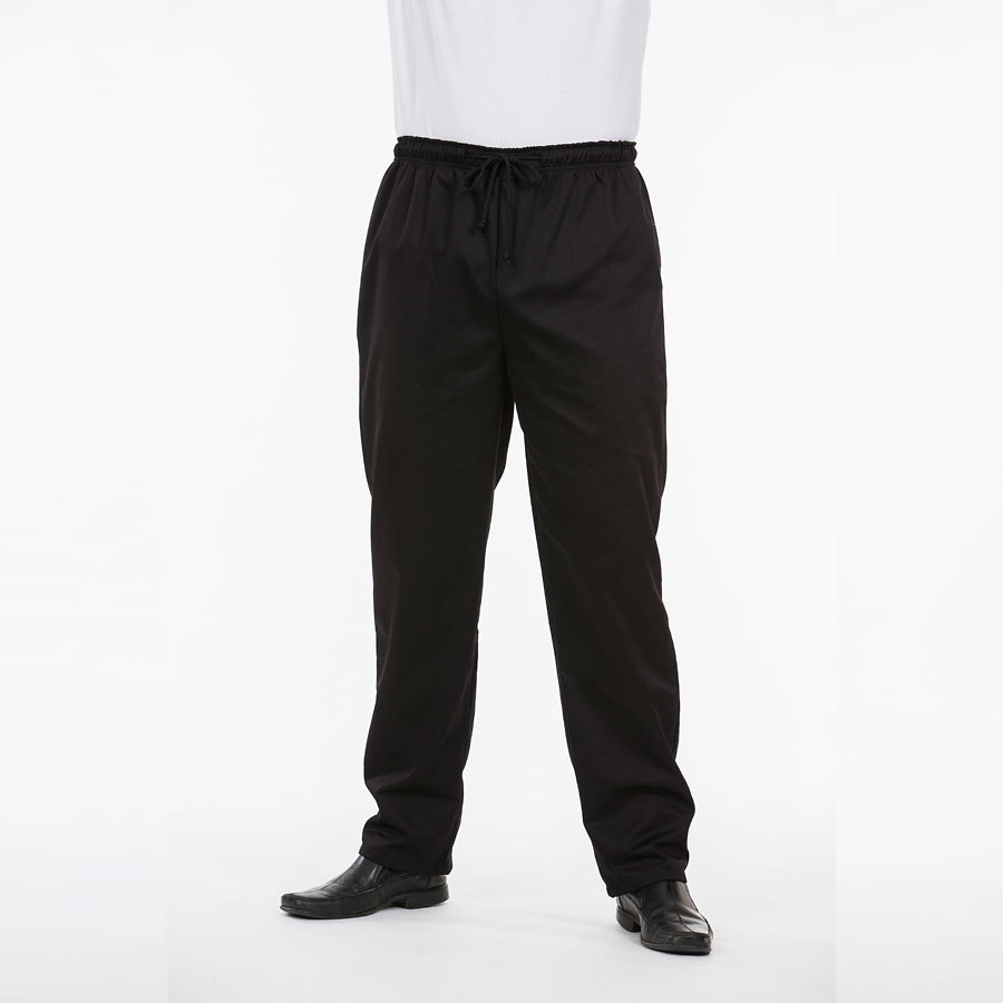 Brigade Chef Trousers Black L - Catering Supplies UK