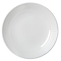 Bead White Coupe Plate Accent 28.5cm - Catering Supplies UK