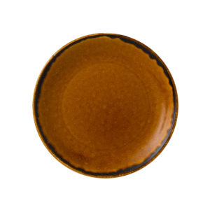 Harvest Brown Evolve Coupe Plate 21.7cm 8 2/3 inch