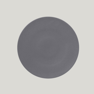 Neo Fusion Round Plate Cilantro Grey 29c