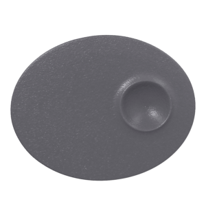 Oval Platecircusgrey 18x11cm