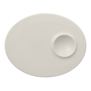 Oval Platecircuswhite 18x11cm