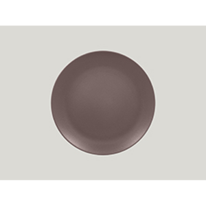 Nmellow Flat Coupe Plate Chest Brown  27cm
