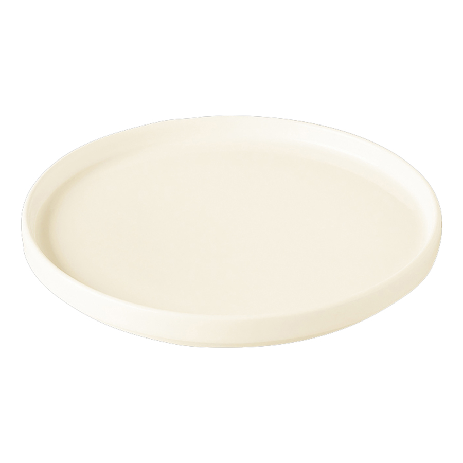Nordic Flat Rimless Plate/Lid 12cm