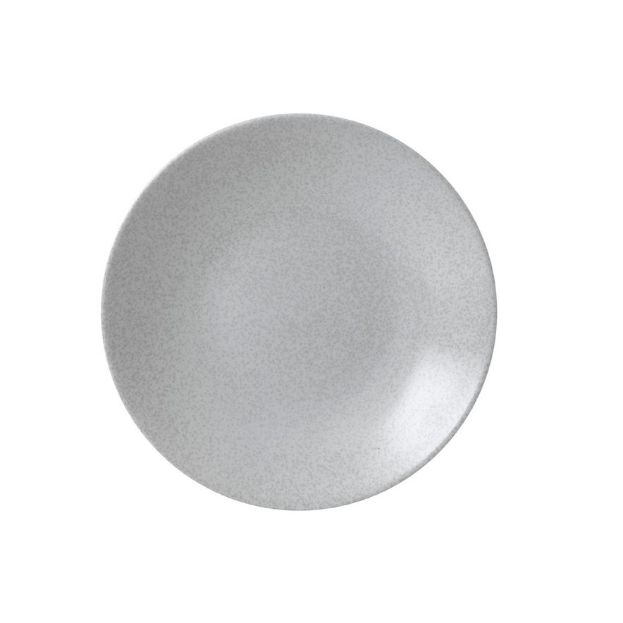 Evo Origins Fawn White Deep Coupe Plate 28.1cm - Catering Supplies UK