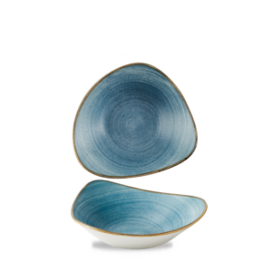 Stonecast Raw Teal Lotus Bowl 23.5cm