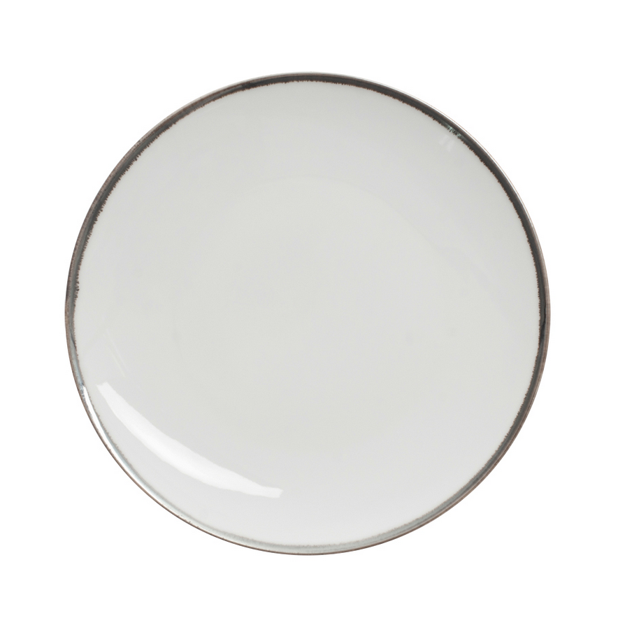 Ariane Airan Metallic Band Coupe Plate 22cm - Catering Supplies UK